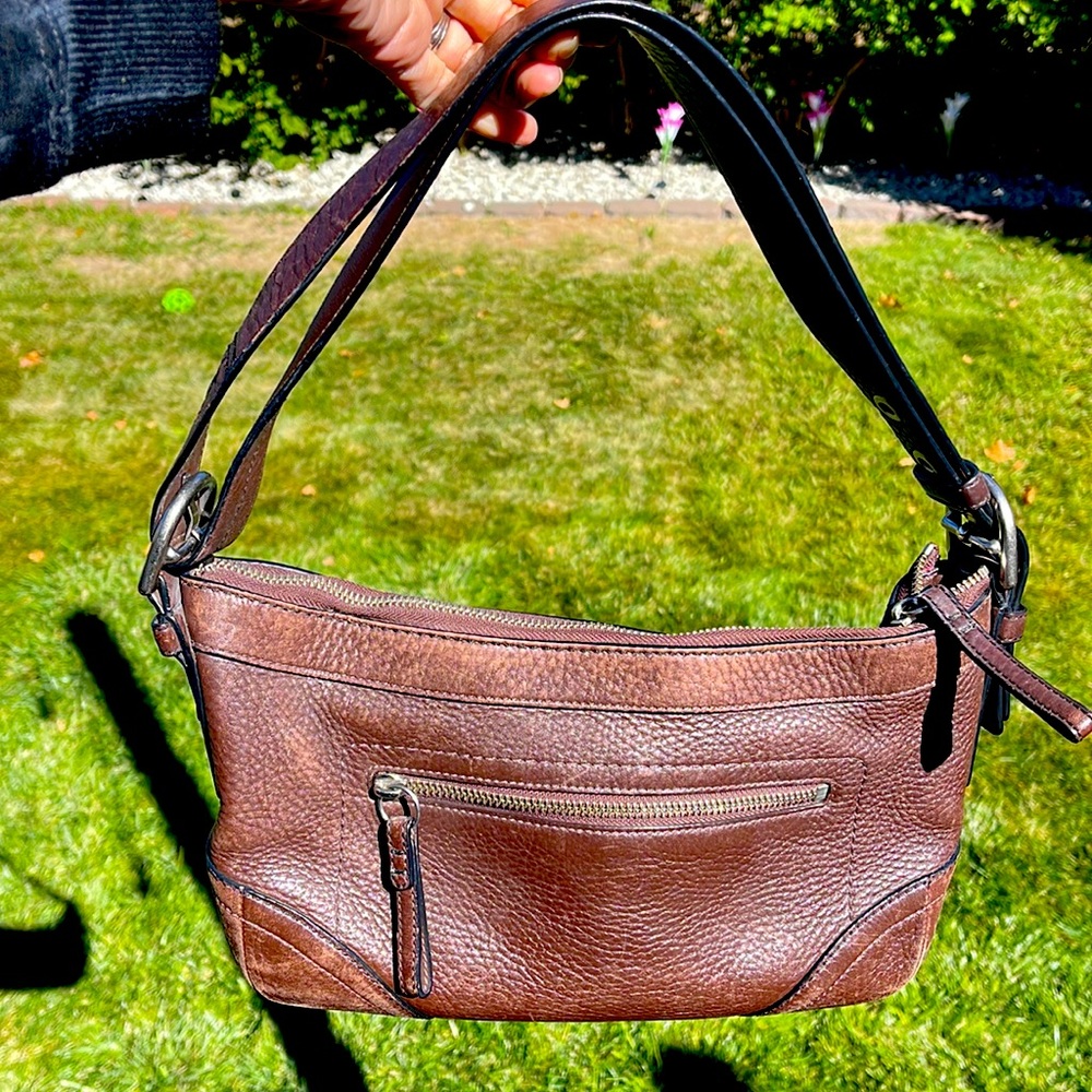 Gorgeous Coach bag - high quality thick leather!